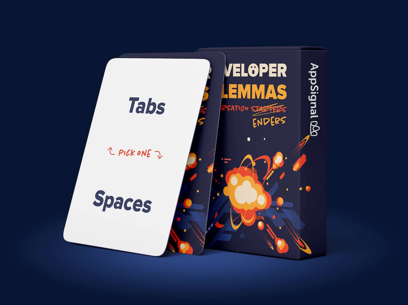 Box of the physical developer dilemmas game